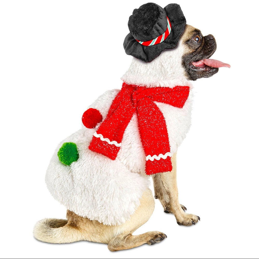 Time For Joy Snowman Dog Costume ⛄️🧣🐶🐾
